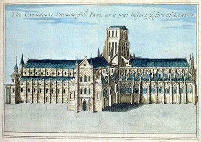 La cathédrale Saint-Paul avant qu